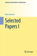 Cover: Selected Papers I - Springer