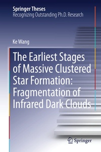Abbildung von: The Earliest Stages of Massive Clustered Star Formation: Fragmentation of Infrared Dark Clouds - Springer