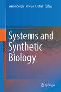 Cover: Systems and Synthetic Biology - Springer