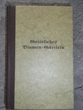 Cover: Geistliches Blumen-G&auml;rtlein - Sepher Verlag