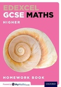 Cover: Edexcel GCSE Maths Higher Homework Book (Pack of 15) - Oxford University Press
