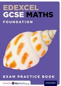Cover: Edexcel GCSE Maths Foundation Exam Practice Book - Oxford University Press