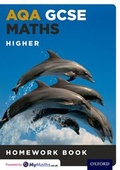 Cover: AQA GCSE Maths Higher Homework Book (15 Pack) - Oxford University Press