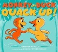 Cover: Monkey and Duck Quack Up! - Scholastic Press