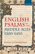 Cover: English Psalms in the Middle Ages, 1300-1450 - Oxford University Press