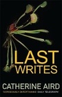 Cover: Last Writes - Allison & Busby