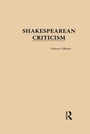 Cover: Shakespearean Criticism - Routledge
