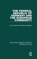 Cover: The Federal Republic of Germany and the European Community (RLE: German Politics) - Routledge