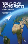 Cover: The Substance of EU Democracy Promotion - Palgrave Macmillan