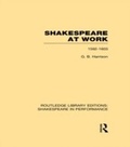 Cover: Shakespeare at Work, 1592-1603 - Routledge