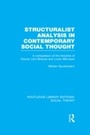 Cover: Structuralist Analysis in Contemporary Social Thought (RLE Social Theory) - Routledge