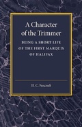 Cover: A Character of the Trimmer - Cambridge University Press