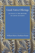 Bild: Greek Votive Offerings - Cambridge University Press