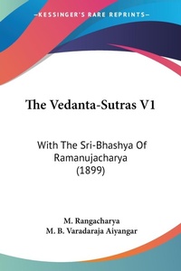 Abbildung von: The Vedanta-Sutras V1 - Kessinger Publishing
