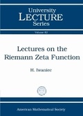 Cover: Lectures on the Riemann Zeta Function - American Mathematical Society
