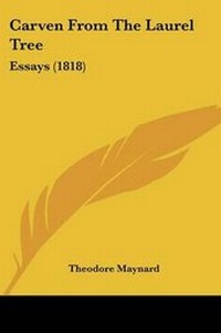 Enlarge image Cover: Carven From The Laurel Tree - Kessinger Publishing