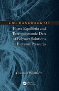 Cover: CRC Handbook of Phase Equilibria and Thermodynamic Data of Polymer Solutions at Elevated Pressures - CRC Press