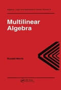 Cover: Multilinear Algebra - CRC Press