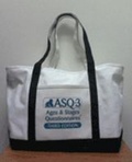 Cover: Ages & Stages Questionnaires (R) (ASQ (R)-3): Materials Kit Tote Bag - Brookes Publishing Co