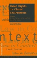 Cover: Human Rights in Closed Environments - Federation Press