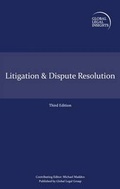 Cover: Global Legal Insights - Litigation & Dispute Resolution - Global Legal Group Ltd