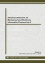 Cover: Advanced Research on Mechanical and Electronic Information Engineering II - Trans Tech Publications Ltd