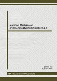 Enlarge image Cover: Material, Mechanical and Manufacturing Engineering II - Trans Tech Publications Ltd