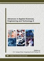 Cover: Advances in Applied Sciences, Engineering and Technology II - Trans Tech Publications Ltd