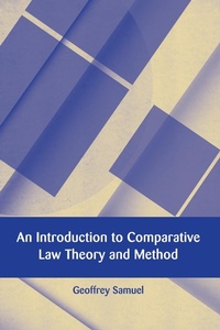 Enlarge image Cover: An Introduction to Comparative Law Theory and Method - Hart Publishing