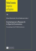 Cover: Contemporary Research in Sports Economics - Peter Lang Verlag