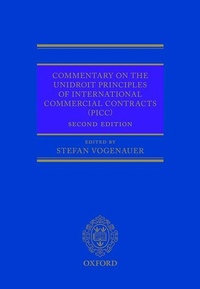 Abbildung von: Commentary on the UNIDROIT Principles of International Commercial Contracts (PICC) - Oxford University Press