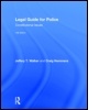 Cover: Legal Guide for Police - Routledge