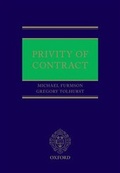 Cover: Privity of Contract - Oxford University Press