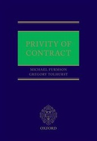 Enlarge image Cover: Privity of Contract - Oxford University Press