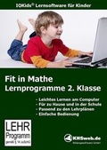 Cover: Fit in Mathe: Lernprogramme 2. Klasse - Windows 10 / 8 / 7 / Vista / XP - KHSweb