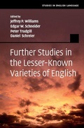 Cover: Further Studies in the Lesser-Known Varieties of English - Cambridge University Press