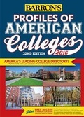 Cover: Profiles of American Colleges 2016 - Barron's Educational Series Inc.,U.S.