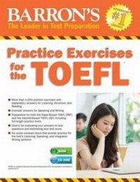 Enlarge image Cover: Practice Exercises for the TOEFL with MP3 CD - Barron's Educational Series Inc.,U.S.