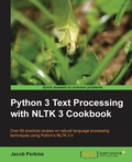 Cover: Python 3 Text Processing with NLTK 3 Cookbook - Packt Publishing