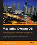Cover: Mastering Dynamodb - Packt Publishing