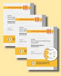 Enlarge image Cover: G-DRG Definitions-Handbuch Version 2015 Kompaktversion - Deutsche Krankenhaus Verlagsgesellschaft