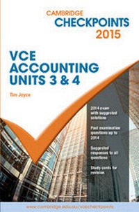 Abbildung von: Cambridge Checkpoints VCE Accounting Units 3&4 2015 and Quiz Me More - Cambridge University Press