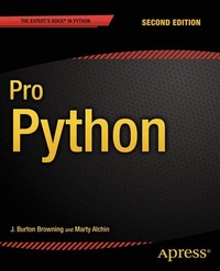 Enlarge image Cover: Pro Python - Apress