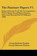 Cover: The Panmure Papers V1 - Kessinger Publishing
