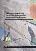 Cover: Mechanics of Masonry Structures Strengthened with Composite Materials - Trans Tech Publications Ltd