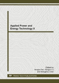 Enlarge image Cover: Applied Power and Energy Technology II - Trans Tech Publications Ltd