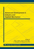 Cover: Advanced Development in Industry and Applied Mechanics - Trans Tech Publications Ltd