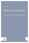 Cover: Predigt als Leseakt - Evangelische Verlagsanstalt