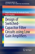 Cover: Design of Switched-Capacitor Filter Circuits using Low Gain Amplifiers - Springer