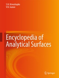 Abbildung von: Encyclopedia of Analytical Surfaces - Springer